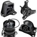 JDMON 4Pcs Engine Motor & Transmission Mount Replacement for Honda Accord 2.3L 1998 1999 2000 2001 2002 Compatible with A6583, A6564, A6572, A6570