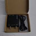 HDMI RF Modulator Adapter, RF Modulator HDMI Coaxial Converter, Support NTSC Format Output, 1080P PLL Control VHF Working Frequency