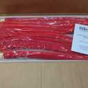 kaiyomi 6Pcs Stanchions with Red Velvet Ropes Set, 5 Feet Velvet Ropes and Posts Poles for Red Carpet Party Decoration and 360 Photo Booth (Golden)