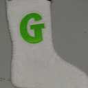 pom pom stocking G, 18 inch