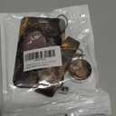 ID Badge Holder with Retractable and Detachable Lanyard, Cute Badge Reel Breakaway Lanyard with Carabiner Clip for Teachers, Nurses, Perfect Work and Office(Luxury Waves Golden Marble)