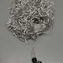 Heceltt Halloween Lights Outdoor Decorations, 640 LED 66FT Orange and Purple Light, 8 Modes Plug in 120 Drops Ice String Lights with Timer Memory Function Hanging Light for Halloween Party Decor