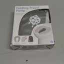 Jool Baby Folding Travel Potty Training Seat for Toddlers, Fits Round & Oval Toilets, Non-Slip Suction Cups, Includes Free Travel Bag (Gray)