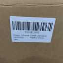 Crystal Chandelier 23.6 inch Sliver Round Ceiling Light Fixture, Modern Luxury Raindrop Chandeliers for Dining Room Living Room Entryway Foyer Bedroom Kitchen Island