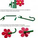 Crazy Daisy Sprinkler 360 Rotating Dancing Sunflower Water Sprinkler for Lawn, Garden & Yard Watering, Outdoor Play Sprinkler for Dogs (White) 1