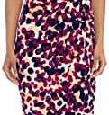 Maggy London Women's Printed Matte Jersey Wrap, Size 4
