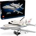 LEGO Icons Shuttle Carrier Aircraft Building Set for Adults - Spaceship & Airplane Model Kit for Adults, Ages 18+ - Air & Space Decor - Gift Idea for Men & Women - 10360