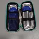 YOUSHARES Insulin Cooler Travel Case with Temperature Display - Refrigerated Medicine Cooling Bag