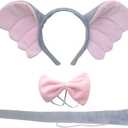 Tutu Dreams Halloween Animal Costumes for Kids Girls Reindeer Giraffe Tiger with Headband Halloween Dress Up Clothes. XXXL Size