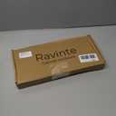 Ravinte Champagne Bronze Kitchen Square Cabinet Handles 12-3/5 Inch 10 Pack