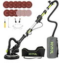 Drywall Sander, 7.2A Electric Drywall Sander with Vacuum Dust Collection, LED Light, 6 Variable Speed Digital Display 900-1800RPM, Foldable & Extendable Handle