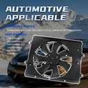 624600 Radiator Cooling Fan Compatible with Civic 2016-2021