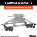 Curt Manufacturing 16448 Custom Fifth Wheel Bracket Kit