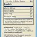 Blue Diamond Almonds Nut-Thins Gluten Free Cracker Crisps, Hint Of Sea Salt, Family Size, Sea Salt, 7.7 oz (Pack of 1) (EXP 02/01/26)