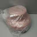 U-QE 60PCS Pink Plates for Party - Pink Valentines Plates Disposable Heavy Duty - Clear Pink Plastic Plates for Valentine's Day Including 30 Plastic Dinner Plates 10" & 30 Plastic Dessert Plates 7"