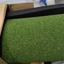 Integrated 5x4ft 6x4ft & 6x5ft 26mm-31mm Golf Mat with Ball Tray, Thickening Golf Mats Practice Outdoor & Indoor Artificial Turf Matt with 3 Tees, 5 x 4 ft, 1.02 in