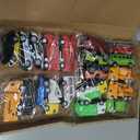 JOYIN 20PCS Die Cast Pull Back Cars, Metal Toy Cars, Car Toys Bulk, Vehicle Set for Toddlers, Kids Party Favors, Cake Toppers, Stocking Stuffers, Race Cars Toys for Boys
