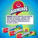 4 x Airheads SOUR Candy Bars, Sour Watermelon Punch, Blue Blast, Lemon Berry Squeeze, 9 Bar Movie Theater Box (9 Count (Pack of 1))