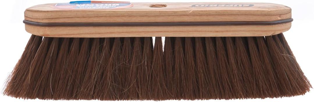 Refill Head for Kitchen and Home  Heavy Duty Household Broom for Easy Sweeping Dust and Wisp Floors and Corners (Horsehair) (1 Pack Head)