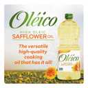 Oleico - High Oleic, Non GMO Certified, Kosher Verified, Expeller Pressed, High Heat Stable Safflower Oil, Bottle of 32.3 fl oz (EXP 04/22/28)