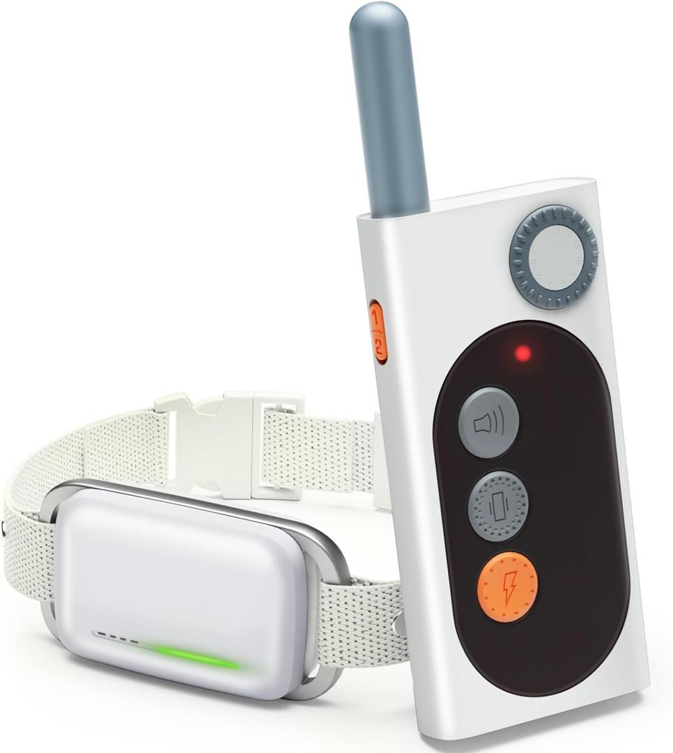 Dog Training Collar with Remote Control, 3 Modes, Voice Control