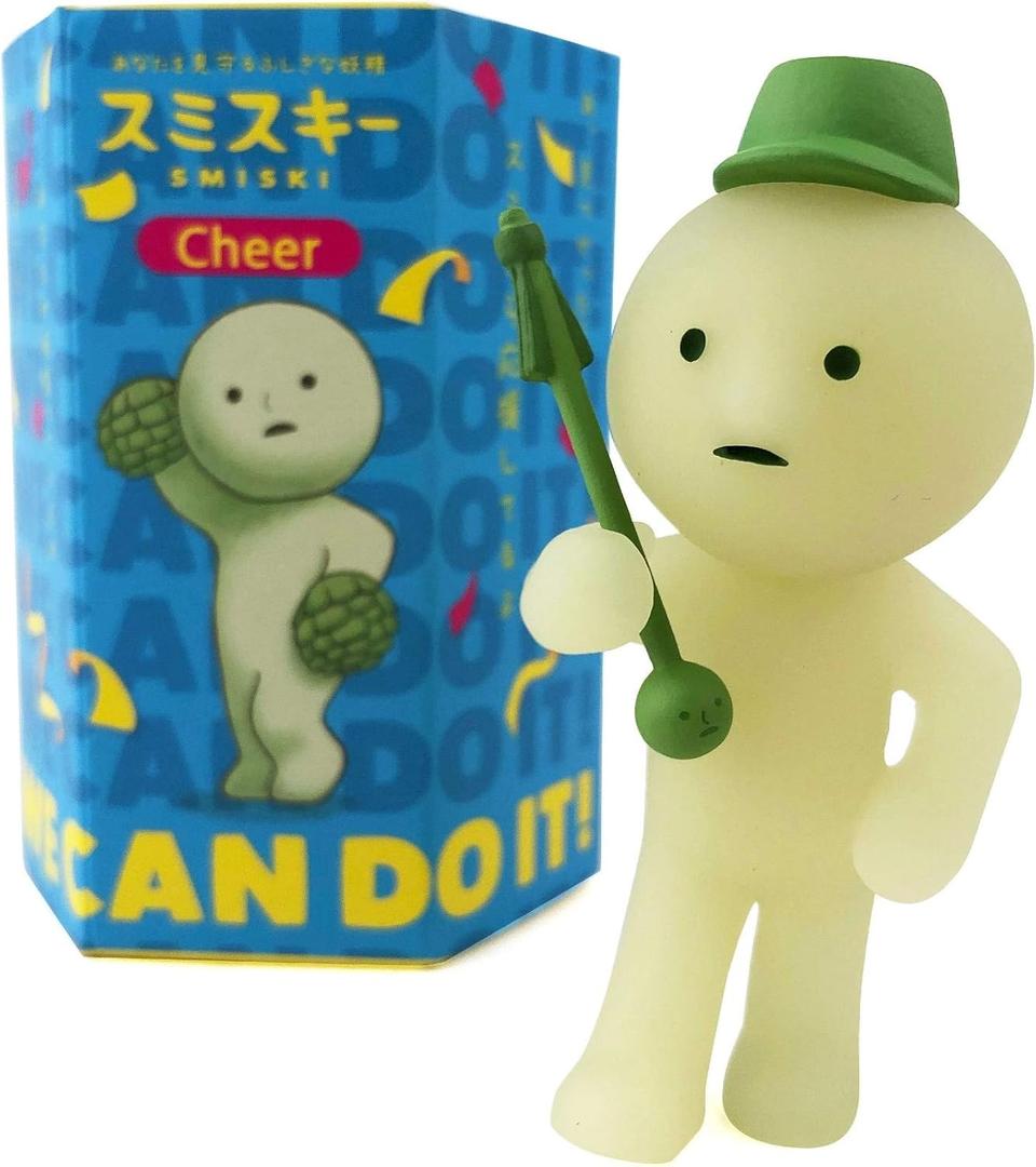 Smiski Glow in The Dark Figure, Cheer Series, Random Style, 1 Pack