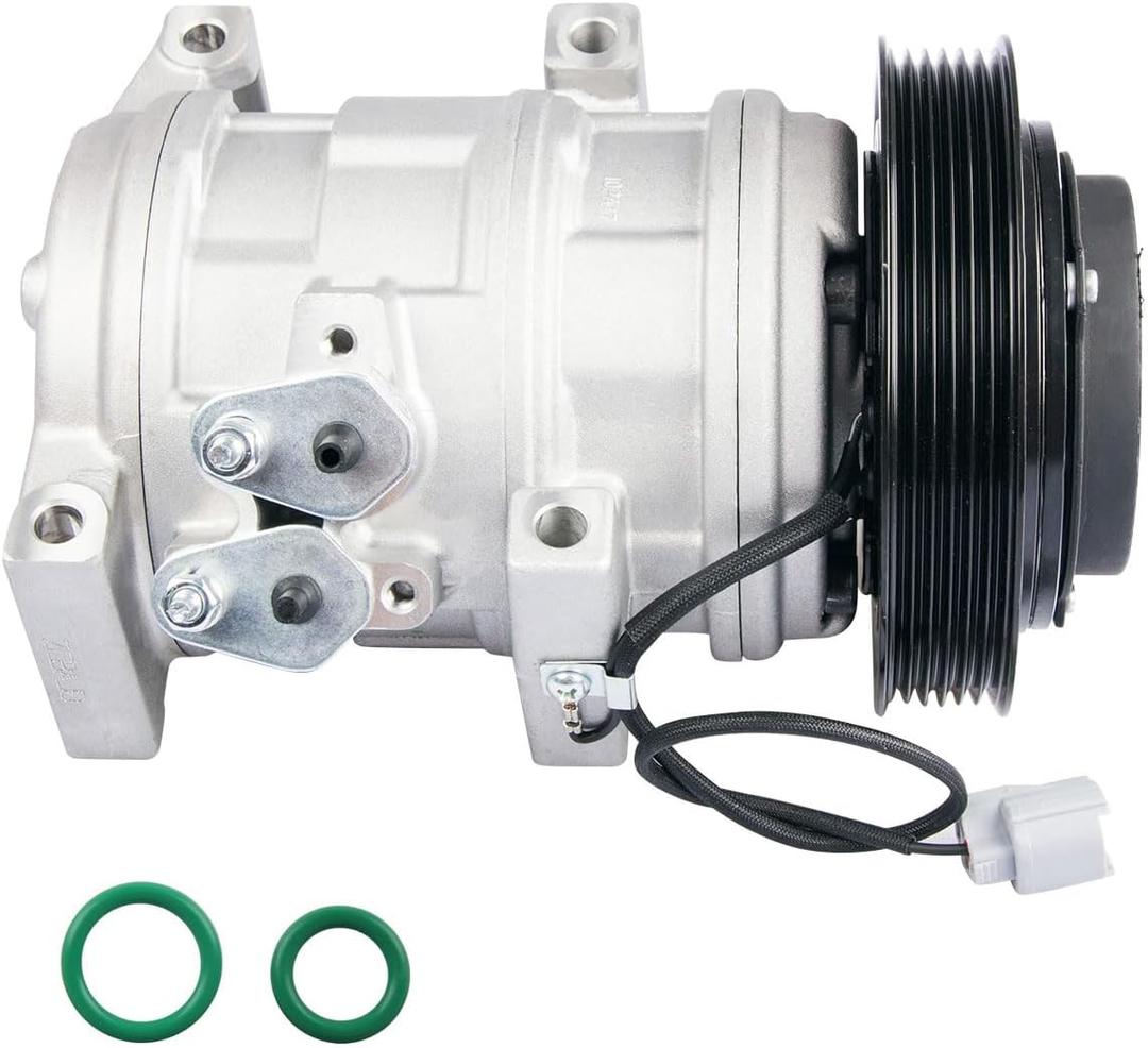 AC Compressor with Clutch Air Conditioning Compressor Compatible with 2005-2007 Honda Odyssey, 2005-2008 Pilot, 2006-2008 Ridgeline, 2003-2006 Acura MDX 3.5L, 2004-2008 Acura TL