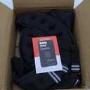 ZELUS Weighted Vest, 12lb Weight Vest with Reflective Stripe for Workout, Strength Training, Running, Fitness, Muscle Building, Weight Loss, Weightlifting, Black