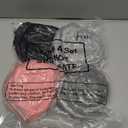 Ficerd 4 Pieces Unisex Knit Earmuffs Furry Fleece Winter Ear Muffs Warm Foldable Ear Covers Soft Ear Warmer for Women Men (Black, Gray, Dark Gray and Pink)