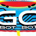 Wow Sports Go Bot Towable Tube - Front & Back Tow Points - for Boating - Kids & Adults