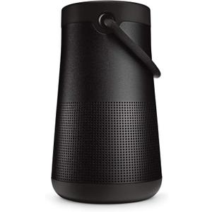 Bose SoundLink Revolve+ (Series II) Bluetooth Speaker, Portable Speaker with Microphone, Wireless and Water Resistant with 360 Degree Sound, Long Lasting Battery and Handle, Black