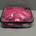 Keevoom Girl's Waterproof Ski Jacket Fleece Snow Coat Windproof Warm Winter Snowboarding Jacket with Removable Hood (10-12)