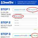 Draw-Tite 76420 Class 3 Trailer Hitch, 2 Inch Square Receiver, Compatible with 2020-2025 Hyundai Palisade, 2020-2025 KIA Telluride, Please Select The Right Variation from The Options Below.