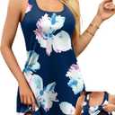 V FOR CITY Women Built in Bra Summer Dresses with Pockets Beach Sundress Casual Loose Sleeveless Racerback Tank Dress 2026 Large