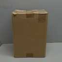 6 Pack Matte Black Door Knob, Interior Privacy Keyless Entry Door Lock, Square Style Reverisble Door Handles, Heavy Duty Door Levers for Bedroom Bathroom Doors