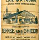 Cafe Du Monde Chicory Decaffeinated Coffee, Net Wt. 13 oz (2 Pack), Best By 06, 2026