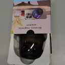 aipidmaga Magnetic Bluetooth Speaker,Wireless Induction Bluetooth Speaker,Mini Portable Cell Phone Stand for iPhone, Lanyard & RGB Night Light,or Home,Outdoors,Pool,Gift (Black-1PCS)