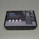 Tire Inflator Portable Air Compressor, Battery & 12V DC Dual Power Air Pump for Car Tires, 150PSI Cordless Bike Tire Pump with Digital Pressure Gauge, LED Light, for Motorcycle, Ball