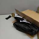 Waterproof SUV Cargo Liner for Dogs - Pu Leather Pet Car Seat Cover Protector with Bumper Flap, Non-Slip Backseat Mat for SUVs, Sedans, Vans Trunk | Easy Clean, Scratch Resistant (Black,Large)