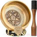 Tibetan Singing Bowls, Authentic Meditation Sound Bowls Handcrafted in Nepal for Yoga, Healing, Mindfulness, Self Care Spiritual Gifts for Women