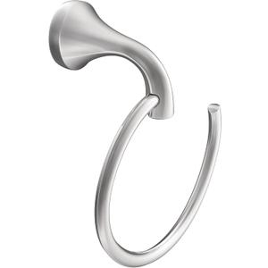 Moen YB2886CH Eva Bathroom Hand Towel Ring, Chrome (1 Count (Pack of 1))