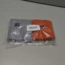 XEF Ear Warmer Headband for Women Winter Knit Elastic Wide Head Wrap Winter Ear Muffs Fashion Sports Headbands Sweatband Orange Grey