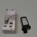 Yowin 30V 6W Class 2 Power Supply 120V AC 60hz Christmas Tree Lights Adapter with 6h Timer, 8 Modes Power Supply Waterproof Inflatable Plug Replacement, 2 Pin LED Driver Connector for Outdoor Lights