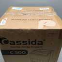 Cassida C300 Professional USD Coin Counter, Sorter and Wrapper/Roller, 300 coins/min, with Quickload and Printing-Compatible,Gray, Portable