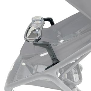 Snack Tray Compatible with Bugaboo Butterfly 1 Stroller, Transparent Tray Detachabl to Clean, Quick Install, Folds with Stroller (NOT for Butterfly 2)