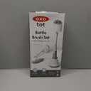 OXO Tot Bottle Brush with Nipple Cleaner and Stand Gray, 2-Pack
