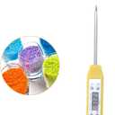 Akozon Digital Food Thermometer Automatic Calibration Pen High Accuracy Electronic Pocket Thermometer Yellow Home and Family Appliance and Decor