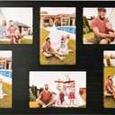 4x6 Collage Picture Frame Family Photos Display - 6 Openings Collage Picture Frame for Wall for Tabletop Stand Black Picture Frames Set for Home Decor Family Gifts