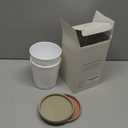 ZICOTO Set of 3 Reusable Ice Cream Containers 1 Quarts ea. - Perfect for Homemade Sorbet, Frozen Yogurt Or Gelato - Stackable Storage Pint Containers, Stickers And Lids Stores Easily In Freezer