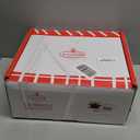 La Cuisine Enameled Cast Iron Dutch Oven Casserole Dish Pot with Lid, 2.1 QT 7.9 /20cm Dia. Internal Matt Black Enamel Coating, Gold-Plated SS Lid Handle Oven Safe up to 500 F, Cranberry